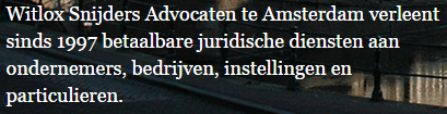 wsadvocaten - advocaat arbeidsrecht